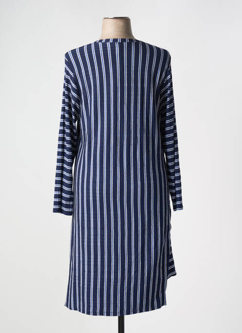 Robe mi-longue bleu 3322 pour femme