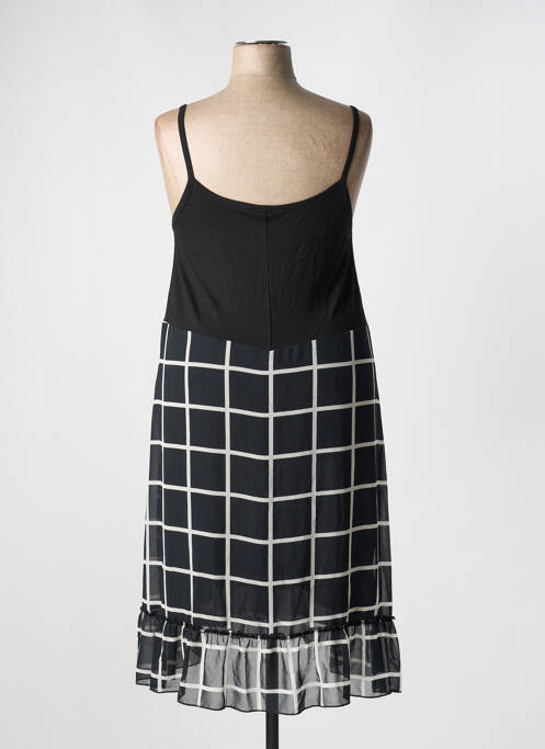 Robe mi-longue noir G!OZE pour femme