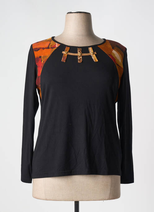 T-shirt noir OLIVIER PHILIPS pour femme