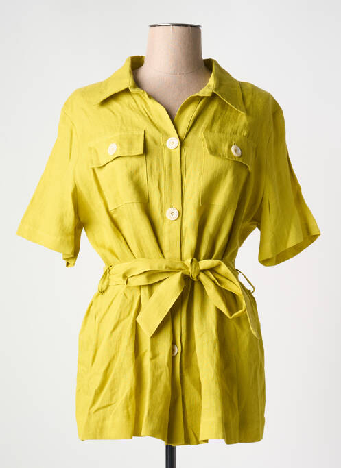 Tunique manches courtes vert ELEONORA AMADEI pour femme