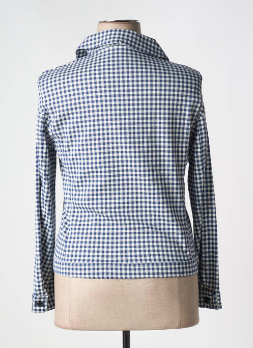 Veste casual bleu EUGEN KLEIN pour femme