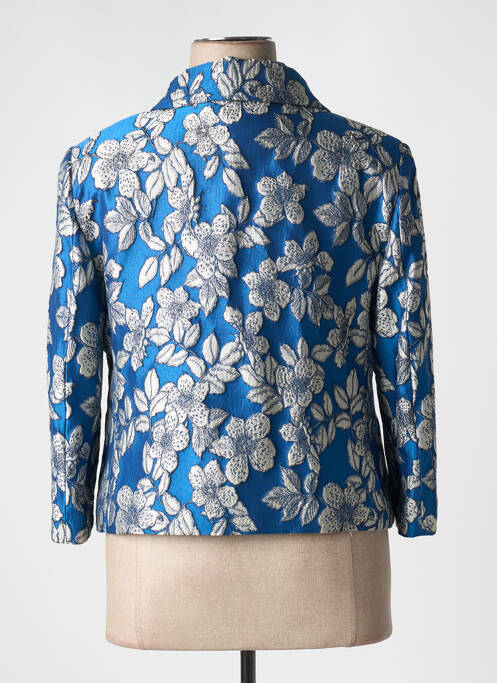 Veste chic bleu ELEONORA AMADEI femme