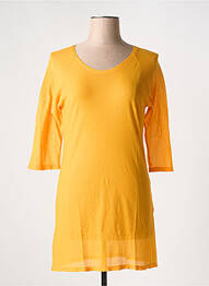 Top coupe cintrée manches 3/4 orange MES SOEURS ET MOI femme