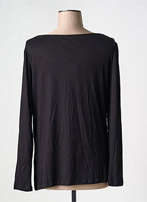 T-shirt manches longues manches longues noir MJ DE ATIAN femme