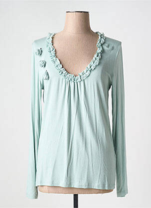 T-shirt manches longues manches longues vert LOLA ESPELETA femme