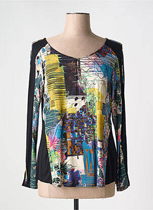 T-shirt manches longues manches longues noir VANGO femme
