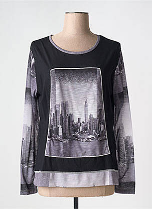 T-shirt manches longues manches longues noir KATMAI femme