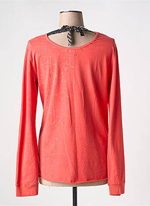 T-shirt manches longues manches longues rouge SWEATERHOUSE femme