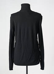 Pull col roulé noir POUSSIERE D'ETOLE pour femme seconde vue