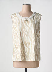 Débardeur beige JUSTWHITE pour femme seconde vue