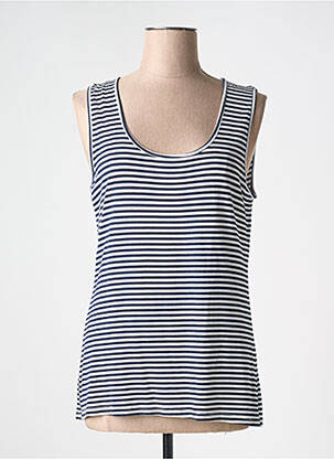 Débardeur bleu POUSSIERE D'ETOLE pour femme