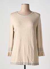 Pull tunique beige EUGEN KLEIN pour femme seconde vue