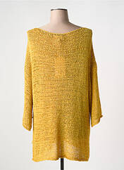Pull tunique jaune LA FEE MARABOUTEE pour femme seconde vue