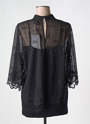 Top noir ICHI pour femme seconde vue