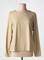 T-shirt beige ELENA MIRO pour femme seconde vue