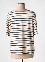 T-shirt beige EUGEN KLEIN pour femme seconde vue