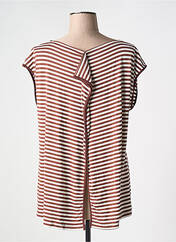 T-shirt marron MARIA BELLENTANI pour femme seconde vue