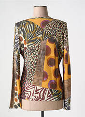 T-shirt marron OLIVIER PHILIPS pour femme seconde vue