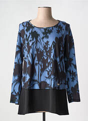 Tunique manches longues bleu 3322 pour femme seconde vue