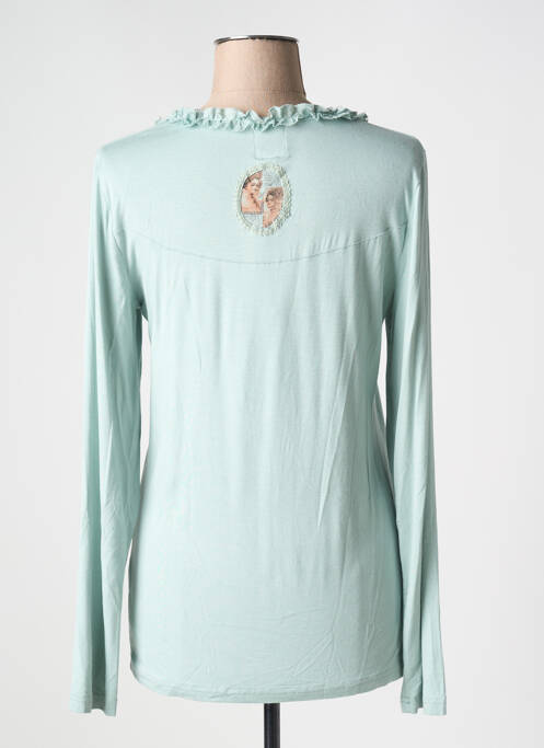 T-shirt manches longues manches longues vert LOLA ESPELETA femme