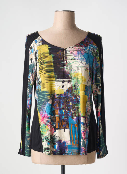 T-shirt manches longues manches longues noir VANGO femme