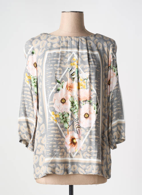 Blouse beige EUGEN KLEIN pour femme