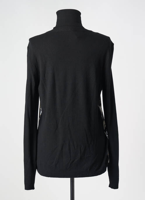 Pull col roulé noir POUSSIERE D'ETOLE femme