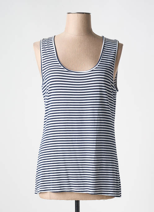 Débardeur bleu POUSSIERE D'ETOLE pour femme