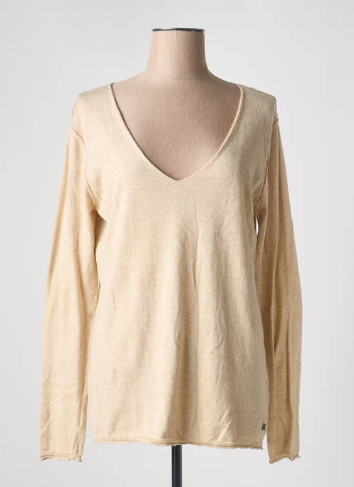 Pull beige ONE STEP pour femme
