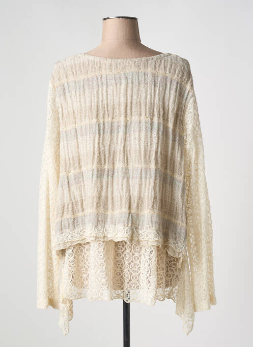 Top beige MARILU pour femme