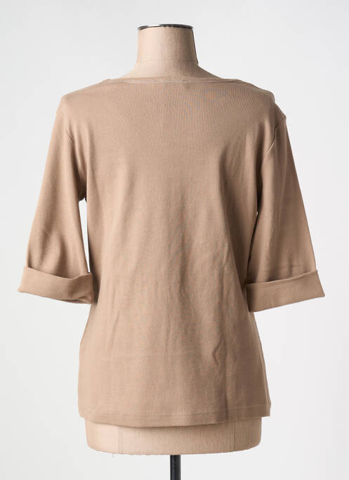 T-shirt marron ARMOR LUX femme