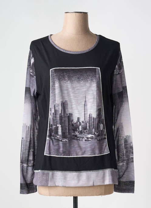 T-shirt noir KATMAI pour femme