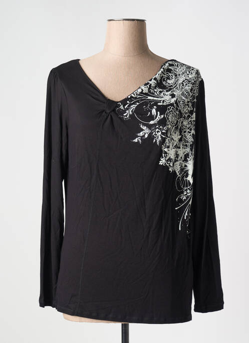 T-shirt noir MJ DE ATIAN pour femme