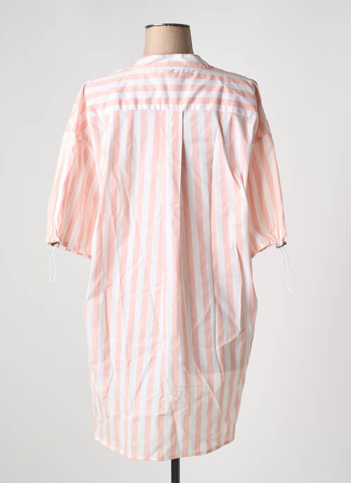 Tunique manches courtes rose TRUSSARDI JEANS pour femme