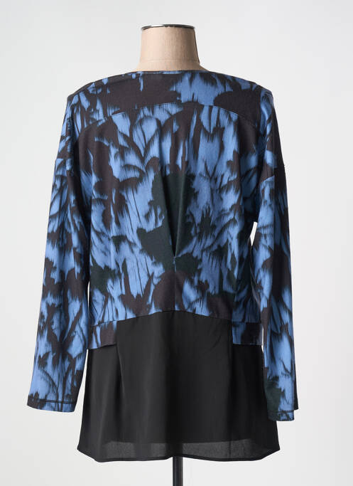 Tunique manches longues bleu 3322 pour femme