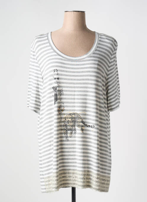 Tunique manches longues gris EUGEN KLEIN pour femme