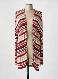 Gilet manches longues stretch rouge PENNYBLACK femme