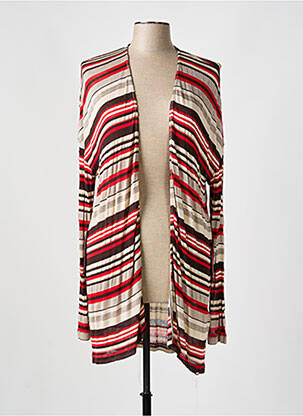 Gilet manches longues stretch rouge PENNYBLACK femme