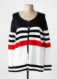 Gilet manches longues stretch noir PASSIONI femme