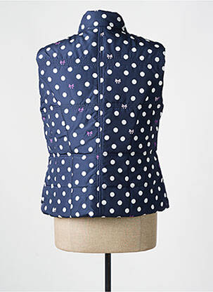 Doudoune poches sans capuche bleu EUGEN KLEIN femme