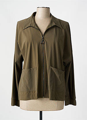 Veste casual poches vert MC PLANET femme