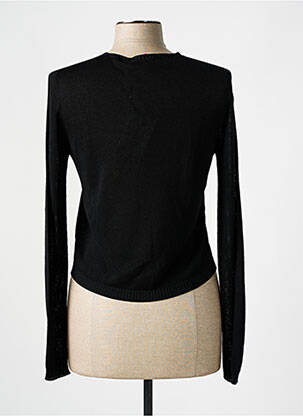 Gilet manches longues col rond noir LOLITAS & LOLOS femme