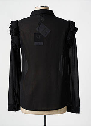 Chemisier coupe cintrée manches longues noir XT STUDIO femme