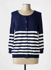 Gilet manches longues bleu KATMAI pour femme seconde vue