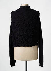 Gilet manches longues noir MYRINE ANTWERP pour femme seconde vue