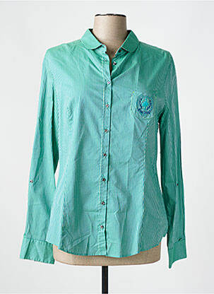 Chemisier vert ONE STEP pour femme