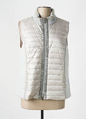 Doudoune gris JUST WHITE pour femme seconde vue