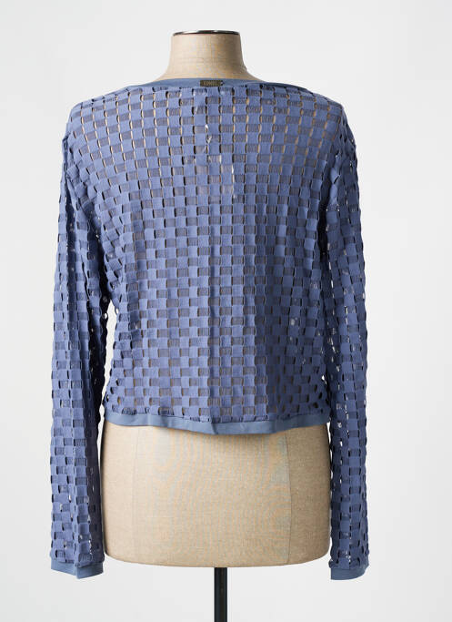 Gilet manches longues gris 3322 pour femme