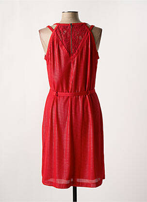 Robe mi-longue sans manche sans manche rouge EVA KAYAN femme