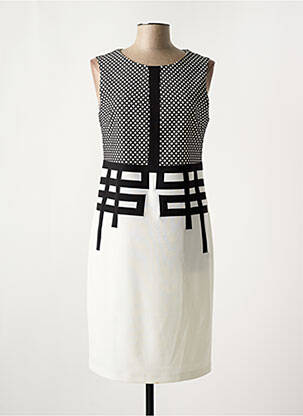 Robe mi-longue sans manche sans manche noir SALLY NEW YORK femme